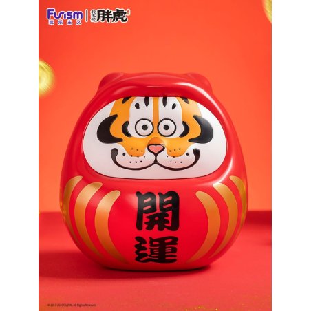 I Am Not Fat Tiger statuette Alexander the Tiger Dharuma 20 cm