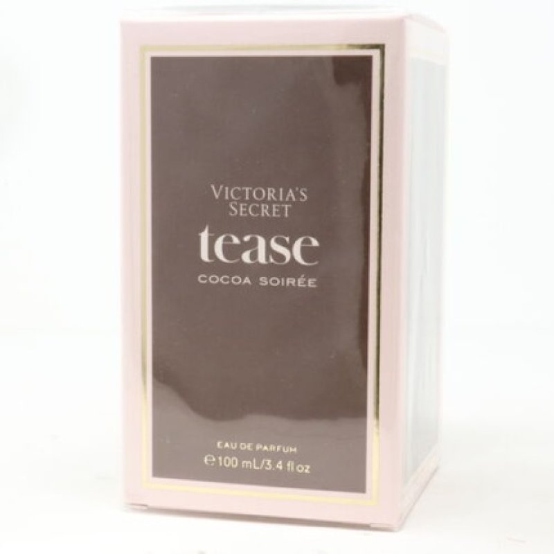 Tease Cocoa Soiree by Victoria's Secret Eau De Parfum 3.4oz Spray New with Box