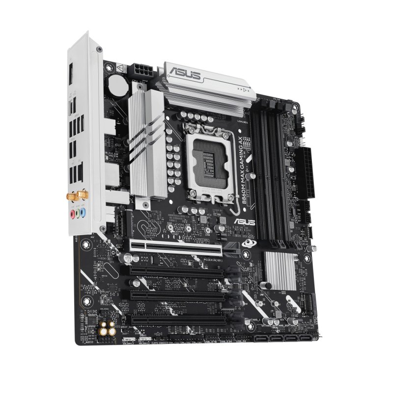 ASUS B860M MAX GAMING AX Intel B860 LGA 1851 (Socket V1) micro ATX