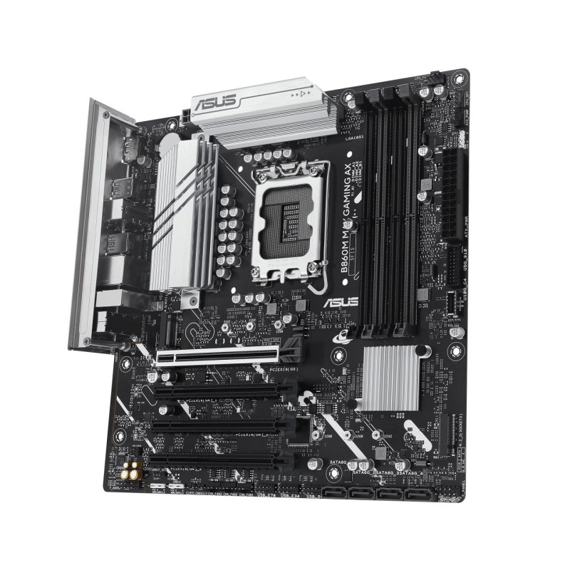 ASUS B860M MAX GAMING AX Intel B860 LGA 1851 (Socket V1) micro ATX