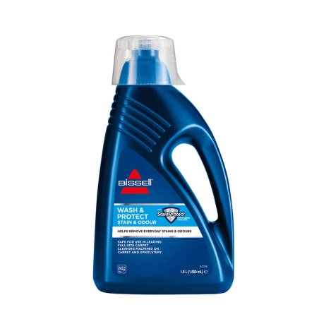 Bissell - Wash & Protect - 1.5 Ltr Carpet Cleaner Solution