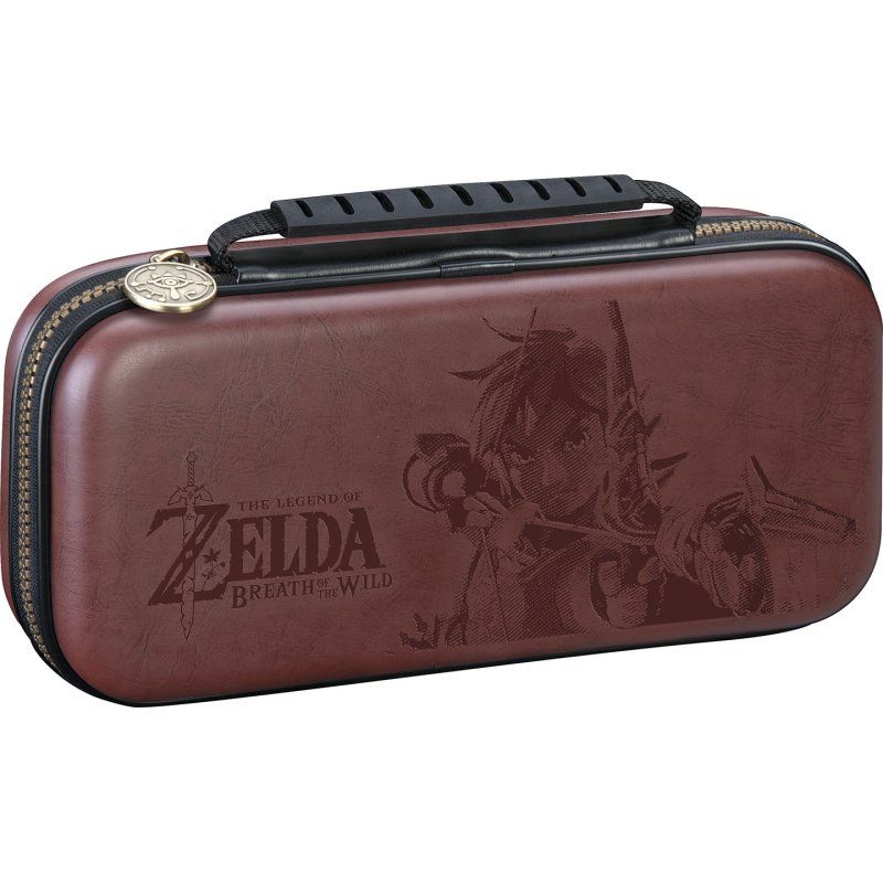 Bigben Interactive NNS42BR portable game console case Cover Nintendo Leather Brown