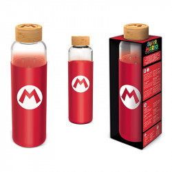 NINTENDO - Super Mario - Bouteille en verre format 585ml
