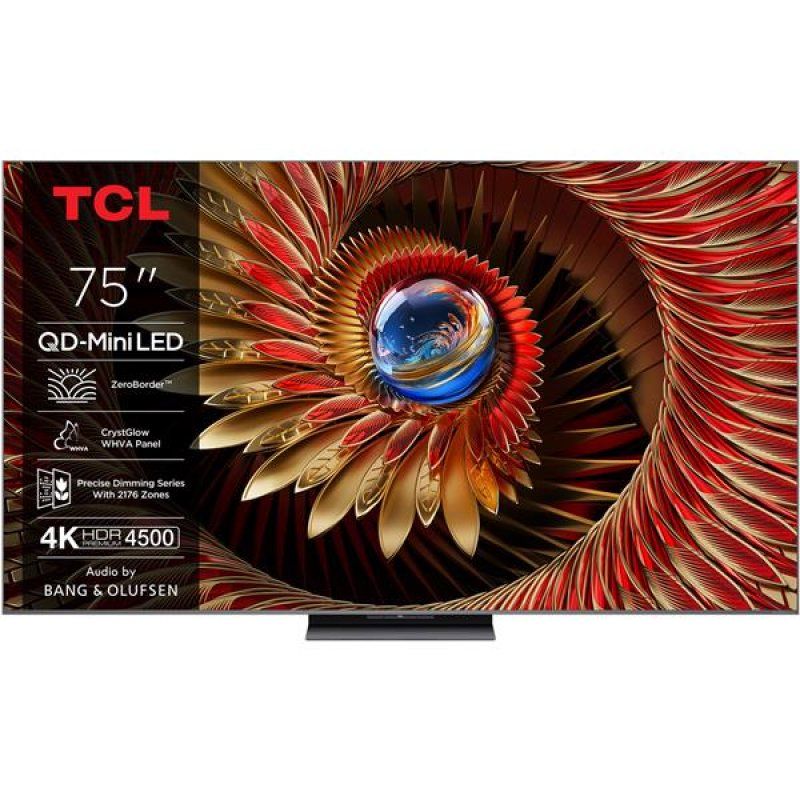 QD-MINI LED 144HZ, 5000PPI, 2160Z, Son B&O 4.2.2 Dolby Vis IQ-Atmos, DT *
