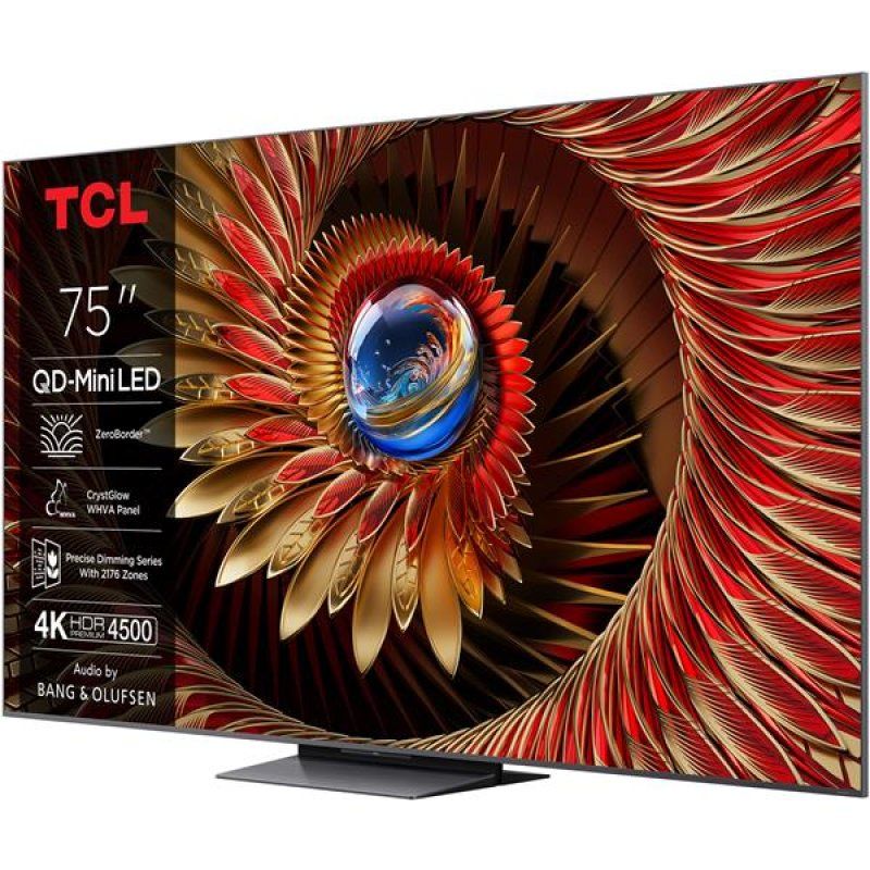 QD-MINI LED 144HZ, 5000PPI, 2160Z, Son B&O 4.2.2 Dolby Vis IQ-Atmos, DT *