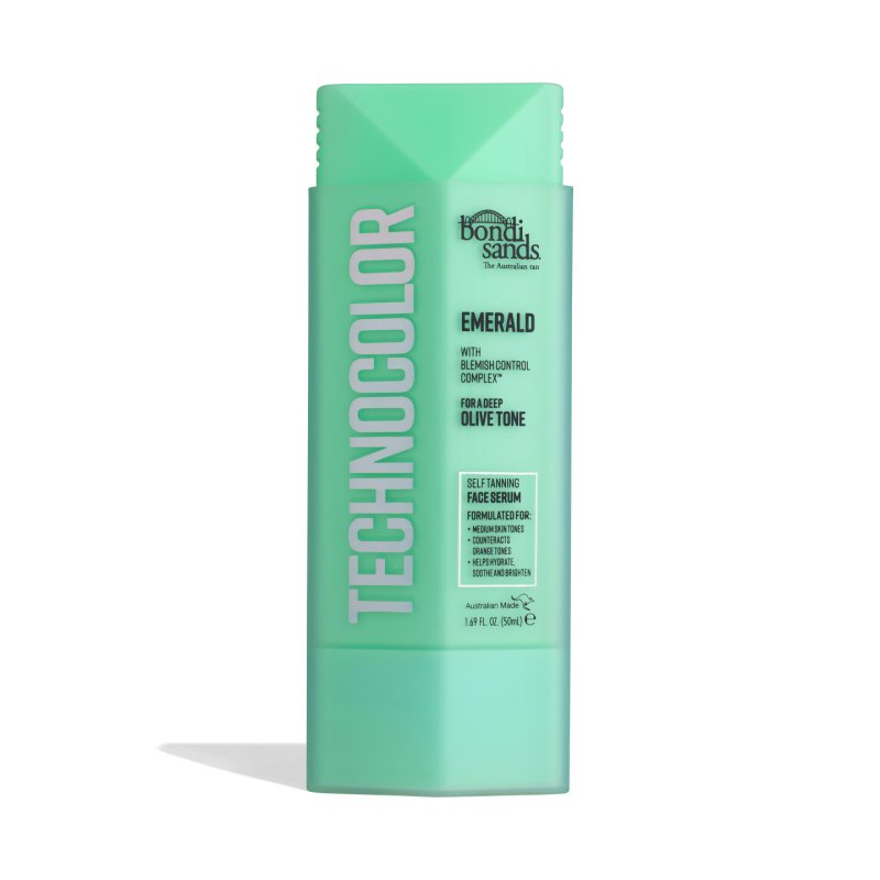 Bondi Sands - Technocolor Emerald Face Self Tan Serum - Emerald 30 ml