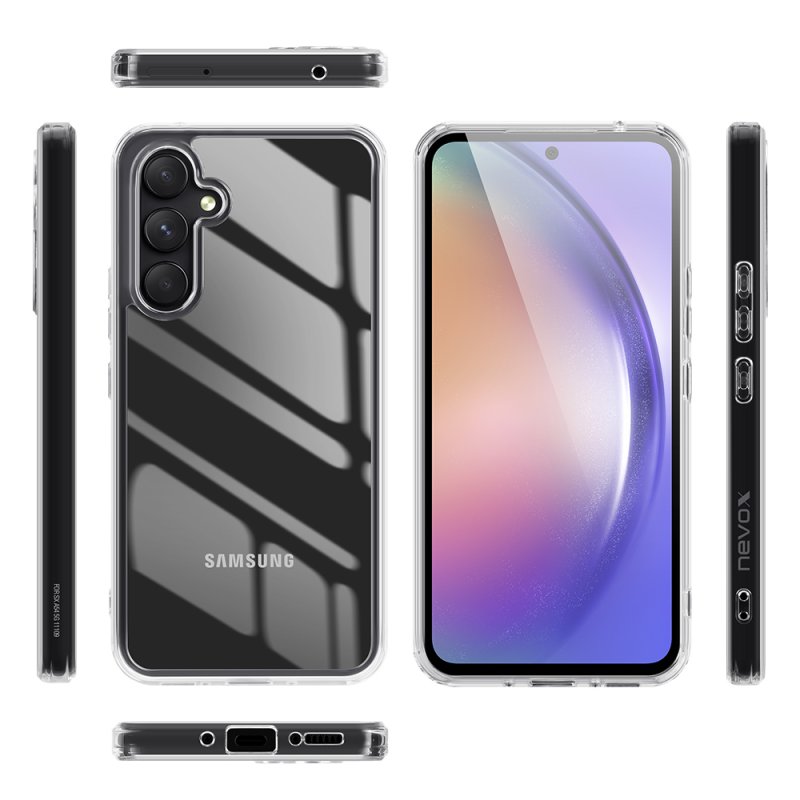 nevox 2489 coque de protection pour téléphones portables 17 cm (6.7") Housse Transparent