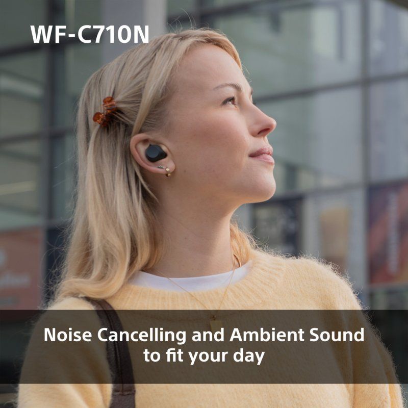 Sony U.K. WFC710NP.CE7 écouteur/casque Écouteurs True Wireless Stereo (TWS) Ecouteurs Musique/Quotidien USB Type-C