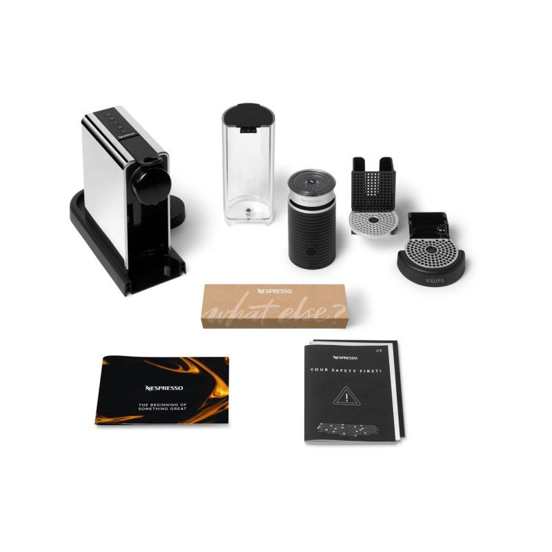 Krups NES CITIZ PLATINUM & MILK XN630D Entièrement automatique Cafetière à dosette 1 L