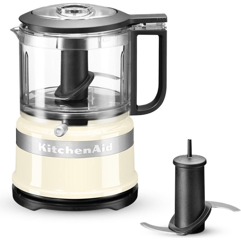 KitchenAid 5KFC3516EAC hachoir électrique 0,83 L 240 W Noir, Crème, Acier inoxydable