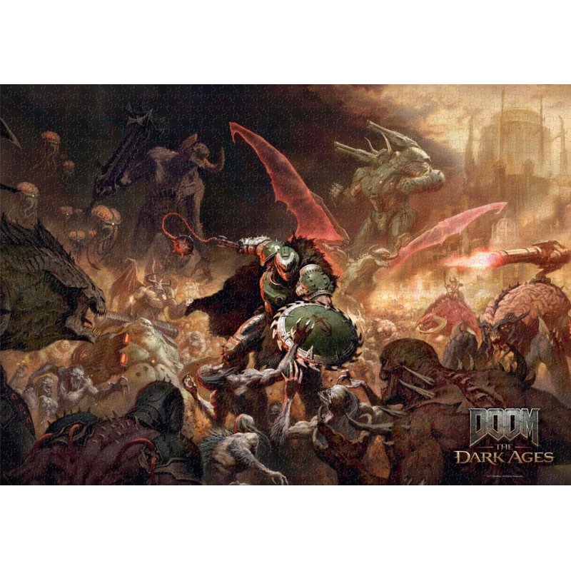 Good Loot Puzzle - DOOM: The Dark Ages - Puzzle Slayer's Rage 1000pcs