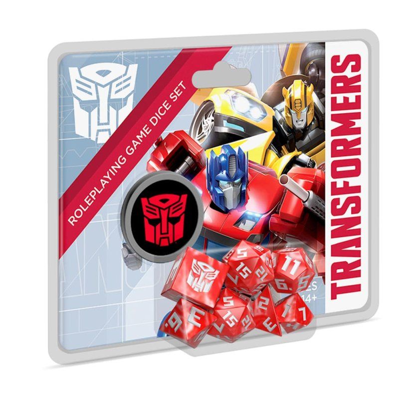 Transformers RPG jeu de dés