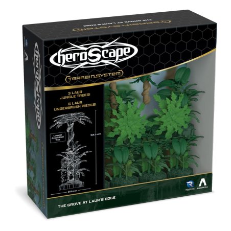 Heroscape Expansion The Grove at Laur's Edge Terrain *ANGLAIS*