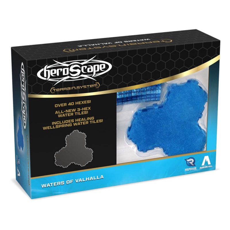 Heroscape Expansion Waters of Valhalla Terrain *ANGLAIS*