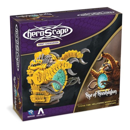 Heroscape Expansion Rising Tide - Hellforge Mandukor Army *ANGLAIS*