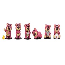 Toy Story présentoir figurines mini Hero Box Teddy Bear Series Lots-o'-Huggin' Bear 8 cm (6)