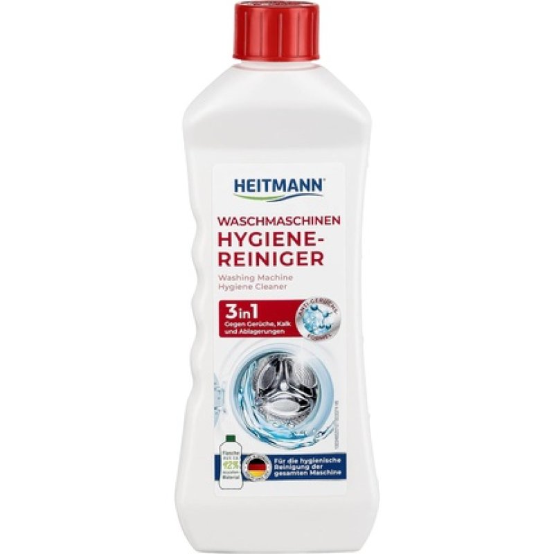 HEITMANN Washing Machine 3-in-1 Hygiene Cleaner with Anti-biofilm Formula