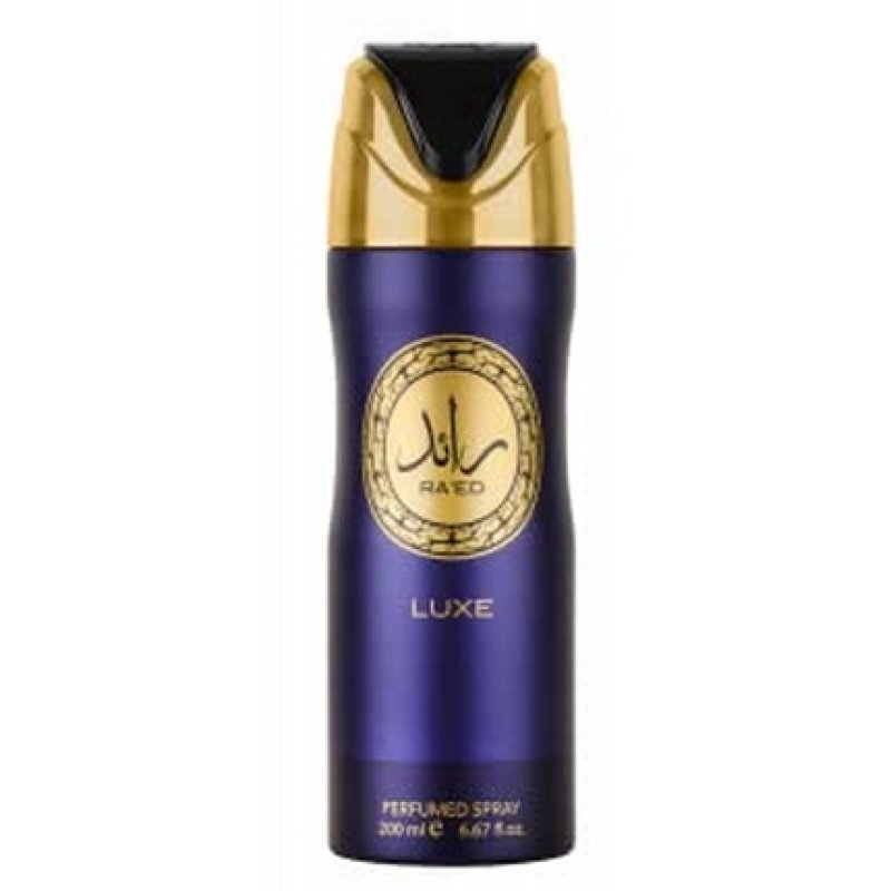 Lattafa Ra'ed Luxe Perfumed Deodorant Spray 6.7 Ounce Unisex