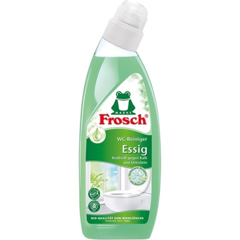 Frog Vinegar Toilet Cleaner, Liquid Toilet Cleaner Removes Limescale And