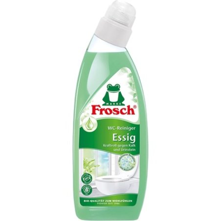 Frog Vinegar Toilet Cleaner, Liquid Toilet Cleaner Removes Limescale And