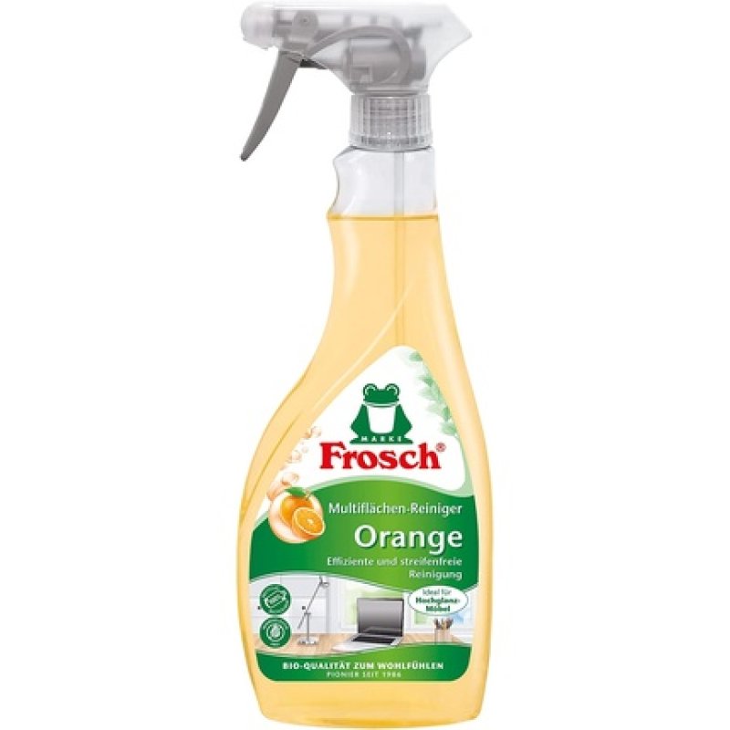 Frog Orange Multi-Surface Cleaner, For Streak-Free Shine And Powerful
