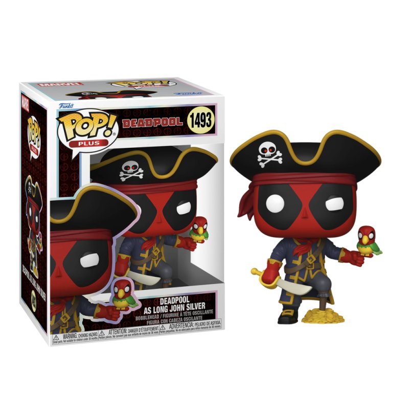 DEADPOOL - POP Plus N° 1493 - Deadpool As Long John Silver