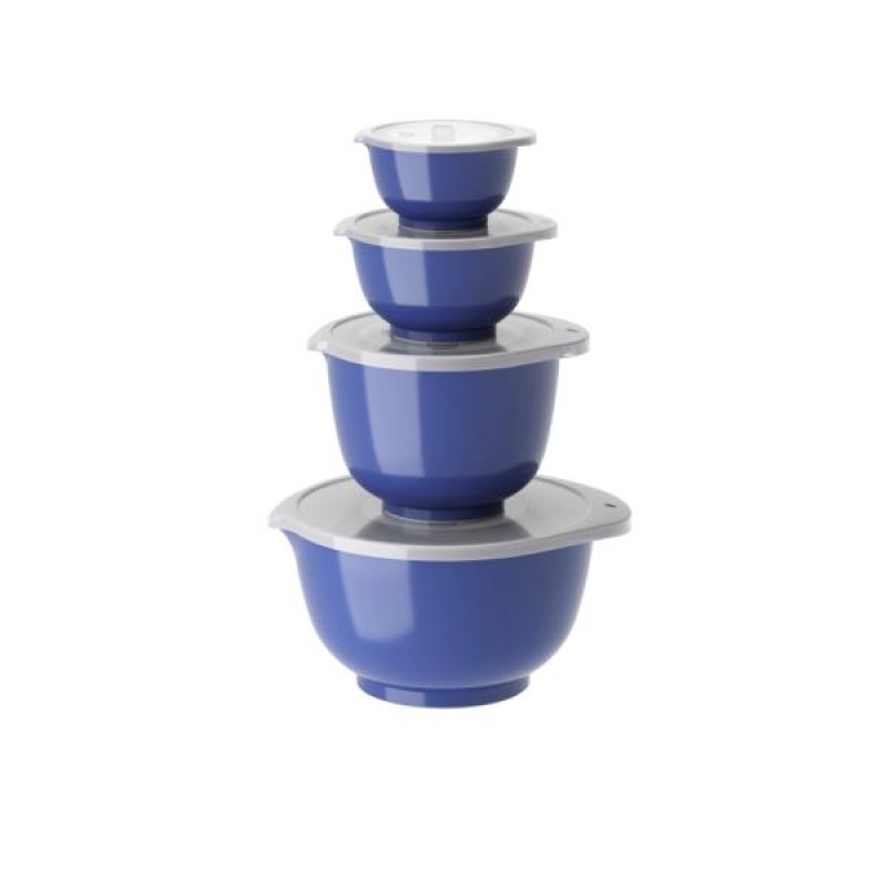 Rosti - Margrethe Bowls - Set of 4 Lids (Electric Blue)