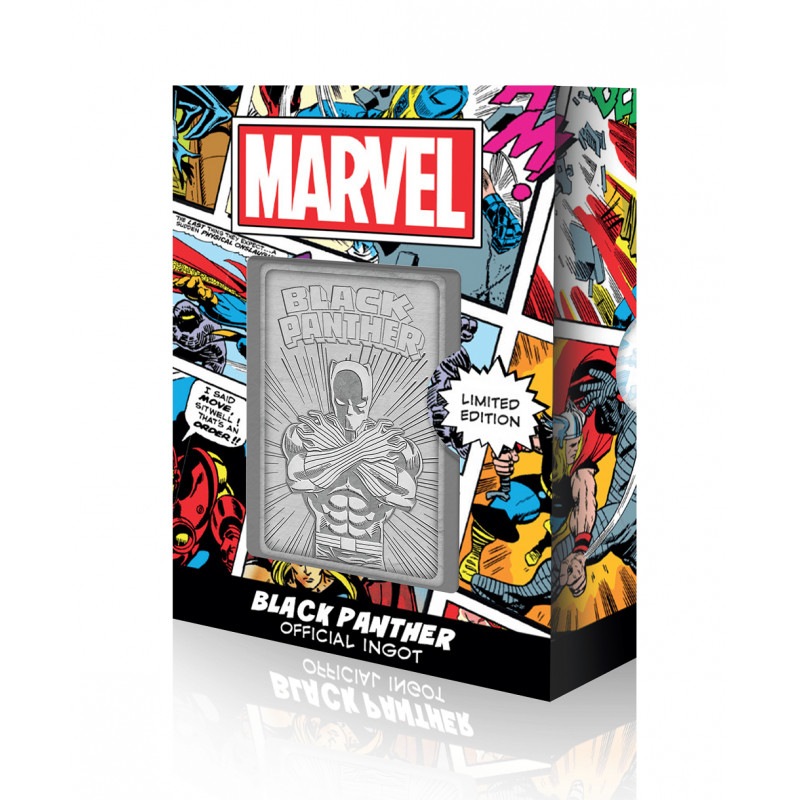 MARVEL - Black Panther - Carte en métal collector