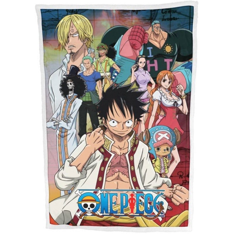 One Piece couverture polaire Ver. 4 100 x 150 cm