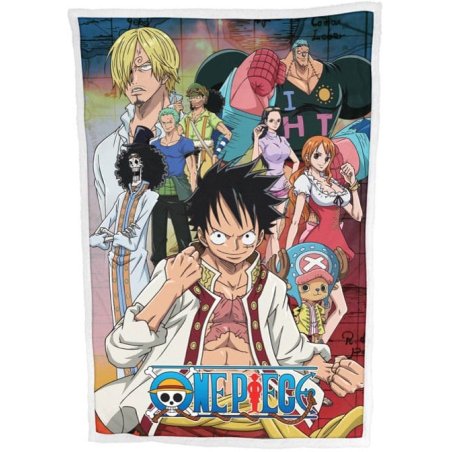 One Piece couverture polaire Ver. 4 100 x 150 cm