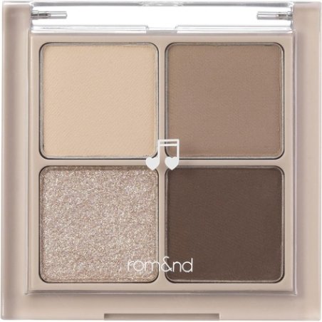 rom&nd Better Than Eyes 4 Colors Eyeshadow Palette Warm Natural Cosmetic Eye Shadows K-beauty Korean Cosmetics 6g/0.21oz