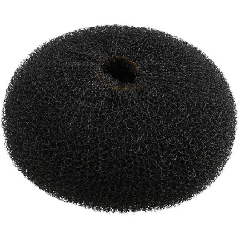 T4B LUSSONI Hair Ring Donut Bun Maker 110mm Black