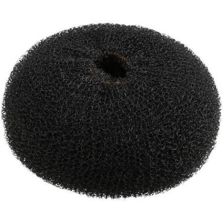 T4B LUSSONI Hair Ring Donut Bun Maker 110mm Black