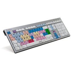 Logickeyboard Avid Media Composer clavier USB QWERTZ Allemand Aluminium