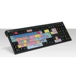 Logickeyboard Adobe Premiere Pro CC keyboard Office USB QWERTZ German Multicolour