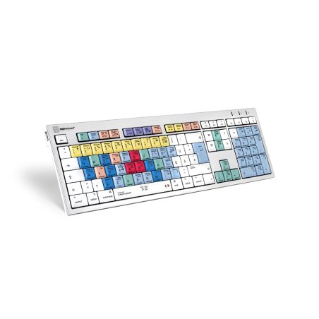 Logickeyboard LKB-CBASE-CWMU-DE keyboard Office USB QWERTZ German Multicolour