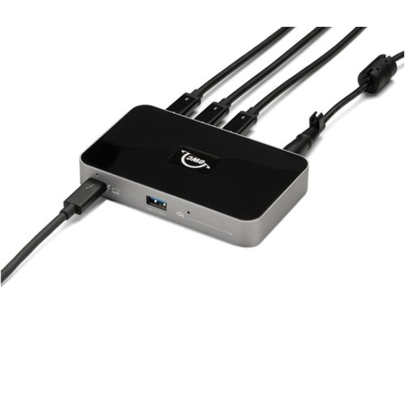 OWC OWCTB4HUB5P station d'accueil Avec fil Thunderbolt Gris