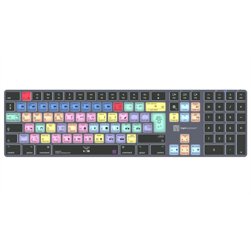 LogicKeyboard Adobe Premiere Pro CC Titan UK (Mac)