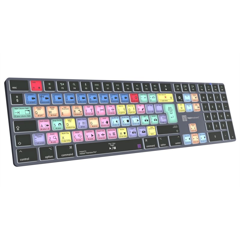 LogicKeyboard Adobe Premiere Pro CC Titan UK (Mac)