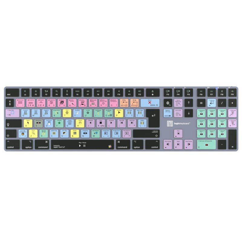 LogicKeyboard Apple Final Cut Pro X Titan UK (Mac)