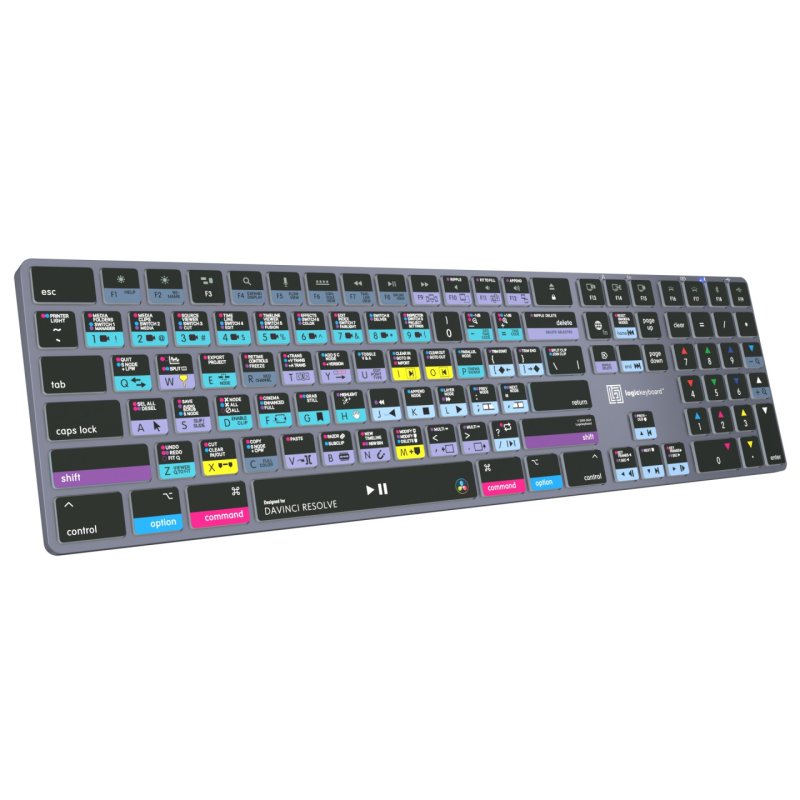 LogicKeyboard Davinci Resolve 18 Titan UK (Mac)