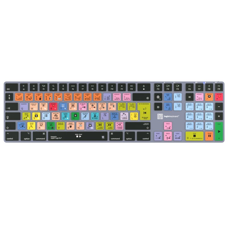 LogicKeyboard Apple Logic Pro X2 Titan UK (Mac)