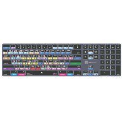 Logickeyboard LKB-MCOMP-TM-UK clavier Bureau Bluetooth QWERTY Anglais Gris, Titane