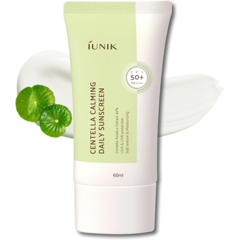 IUNIK Centella Calming Vegan Moisture SPF 50 PA Non-Sticky Light-Weight Daily Sunscreen Reef-Safe Matte-Finish 2