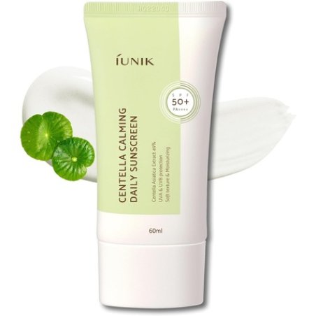 IUNIK Centella Calming Vegan Moisture SPF 50 PA Non-Sticky Light-Weight Daily Sunscreen Reef-Safe Matte-Finish 2