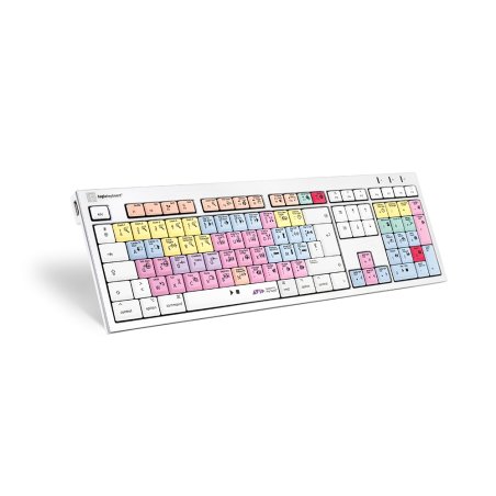 Logickeyboard LKB-PT-CWMU-FR clavier Bureau USB AZERTY Français Multicolore