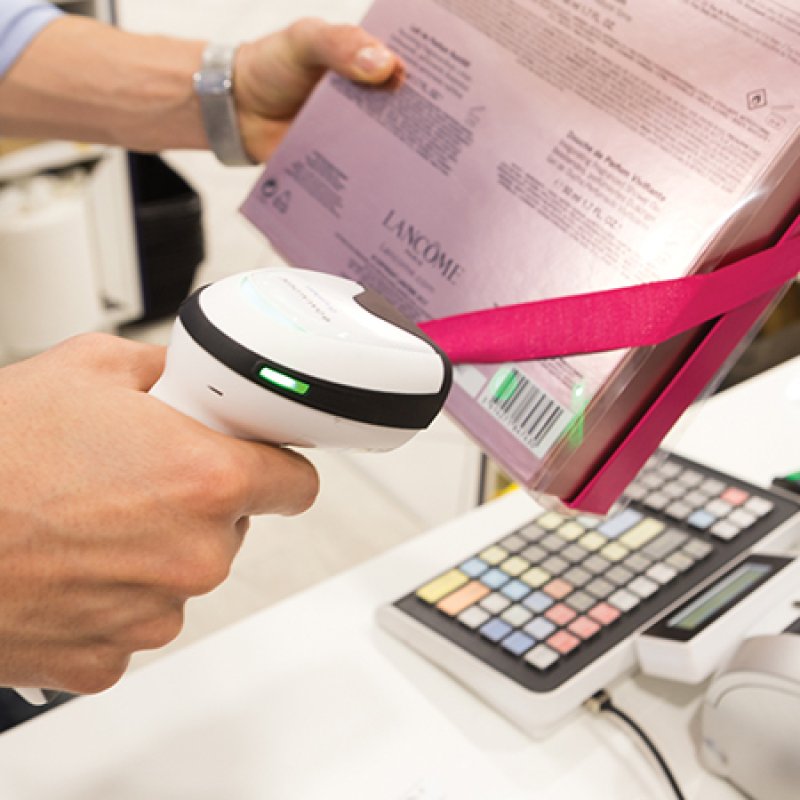 Datalogic Gryphon I GD4500 Handheld bar code reader 1D/2D White