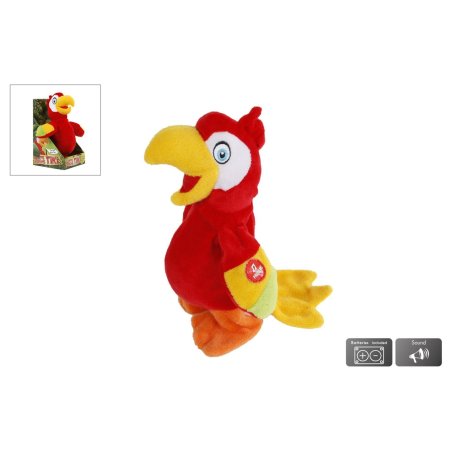 Walking & Talking Tiki – Interactive 20cm Plush