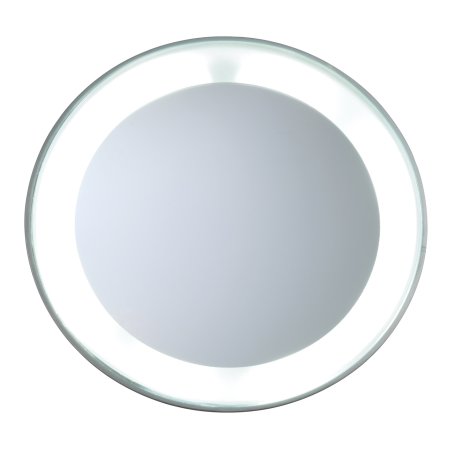 Tweezerman - Lighted 15x Magnifying Mirror - Compact and Portable