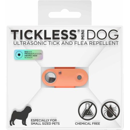Tickless - PET MINI ORANGE - chargeable